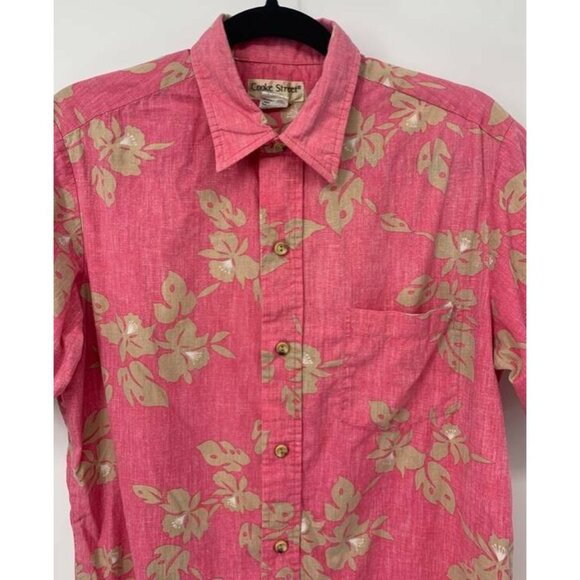 Cooke Street Men Aloha Hawaiian Shirt Medium M - Picture 2 of 7